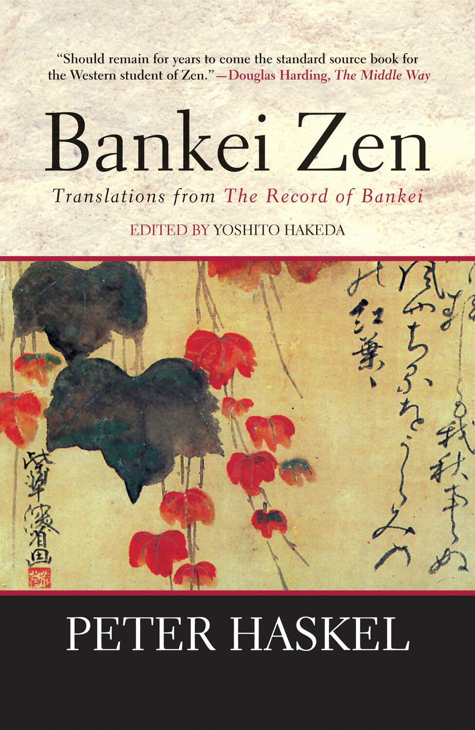 Cover: 9780802131843 | Bankei Zen: Translations from the Record of Bankei | Yoshito Hakeda