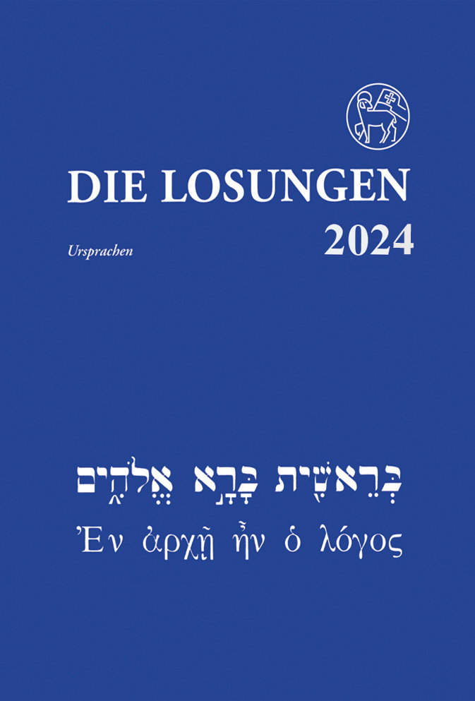 Cover: 9783724526209 | Die Losungen in der Ursprache 2024 | Herrnhuter Brüdergemeine | Buch