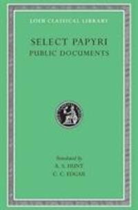 Cover: 9780674993129 | Select Papyri | Buch | Gebunden | Englisch | EAN 9780674993129