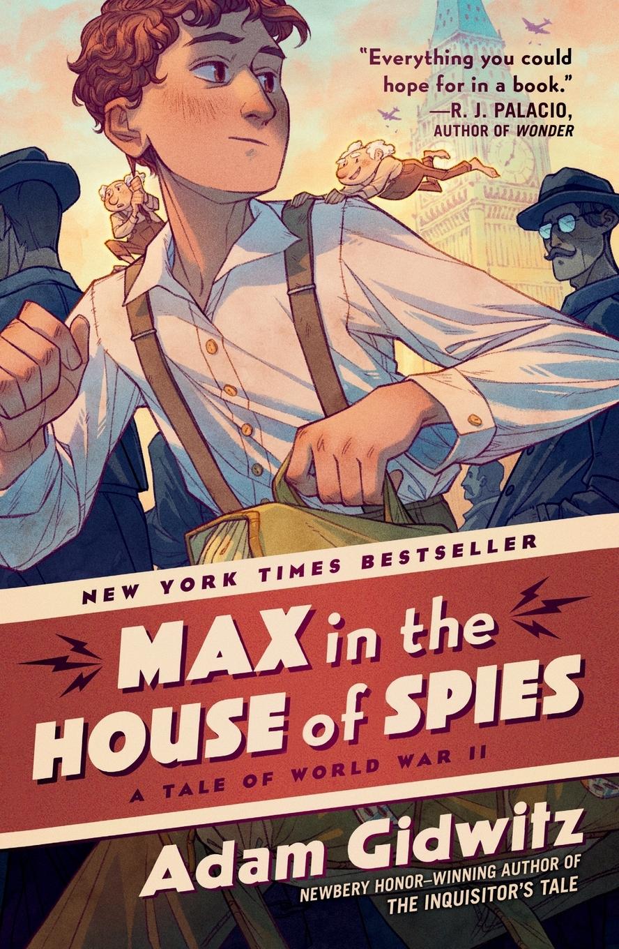 Cover: 9780593112106 | Max in the House of Spies | A Tale of World War II | Adam Gidwitz