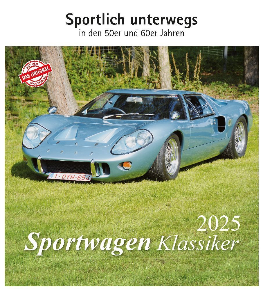 Cover: 9783961666560 | Sportwagen Klassiker 2025 | Automobilgeschichte | Kalender | 13 S.