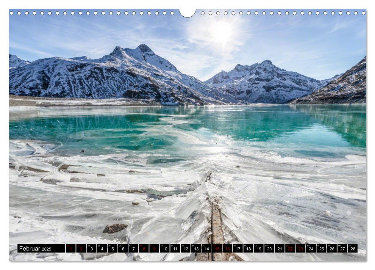 Bild: 9783435098965 | Alpen - Schweiz und Vorarlberg (Wandkalender 2025 DIN A3 quer),...