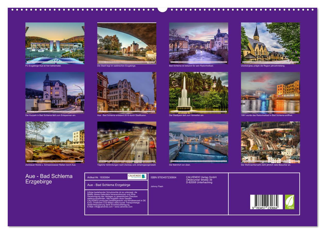 Bild: 9783457230664 | Aue - Bad Schlema Erzgebirge (hochwertiger Premium Wandkalender...