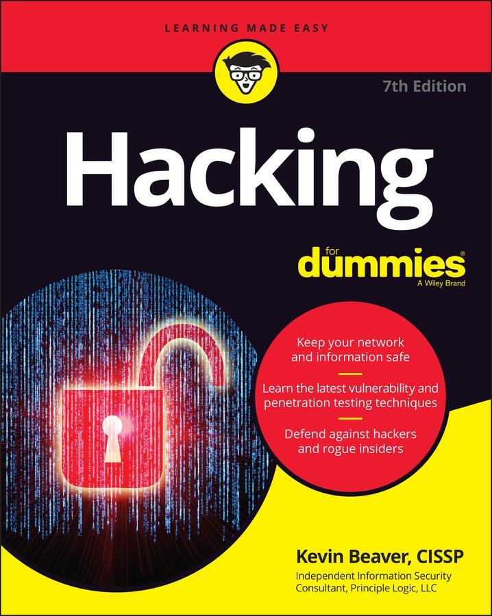 Cover: 9781119872191 | Hacking For Dummies | Kevin Beaver | Taschenbuch | For Dummies | 2022