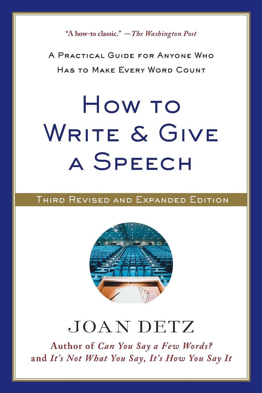 Cover: 9781250041074 | How to Write &amp; Give a Speech | Joan Detz | Taschenbuch | Englisch