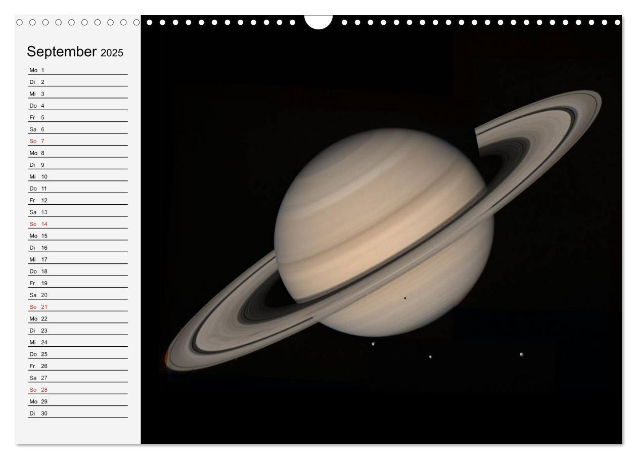 Bild: 9783435530779 | Sonne, Monde und Planeten (Wandkalender 2025 DIN A3 quer), CALVENDO...