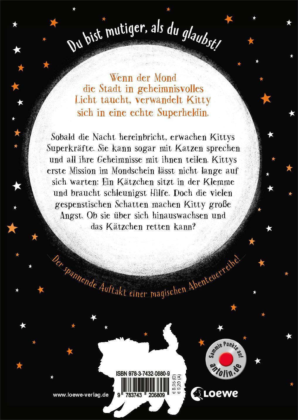 Rückseite: 9783743206809 | Kitty (Band 1) - Mission im Mondschein | Kinderbuch ab 7 Jahre | Buch