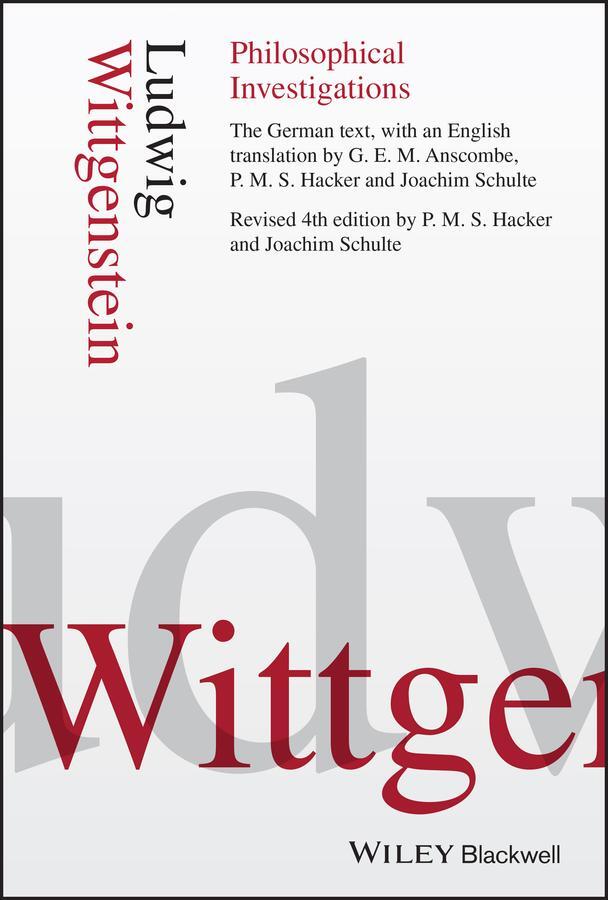 Cover: 9781405159289 | Philosophical Investigations | Ludwig Wittgenstein | Buch | 592 S.