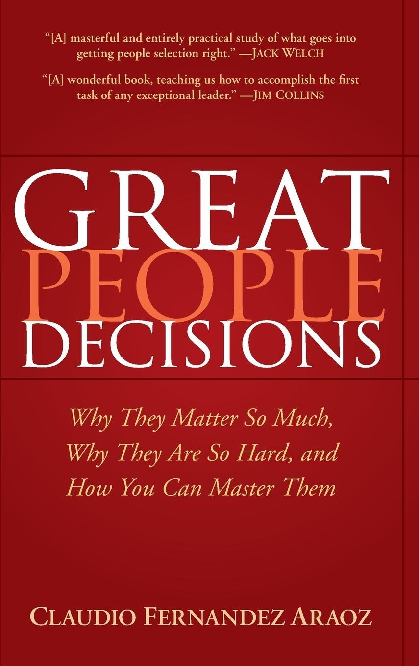 Cover: 9780470037263 | Great People Decisions | Claudio Fernández-Aráoz | Buch | Englisch