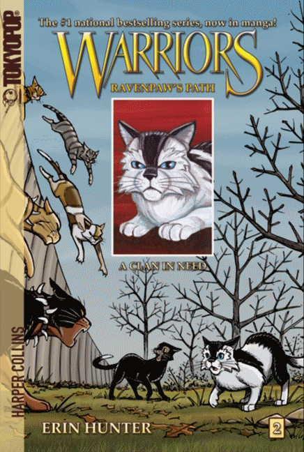 Cover: 9780061688669 | Warriors Manga: Ravenpaw's Path #2: A Clan in Need | Erin Hunter