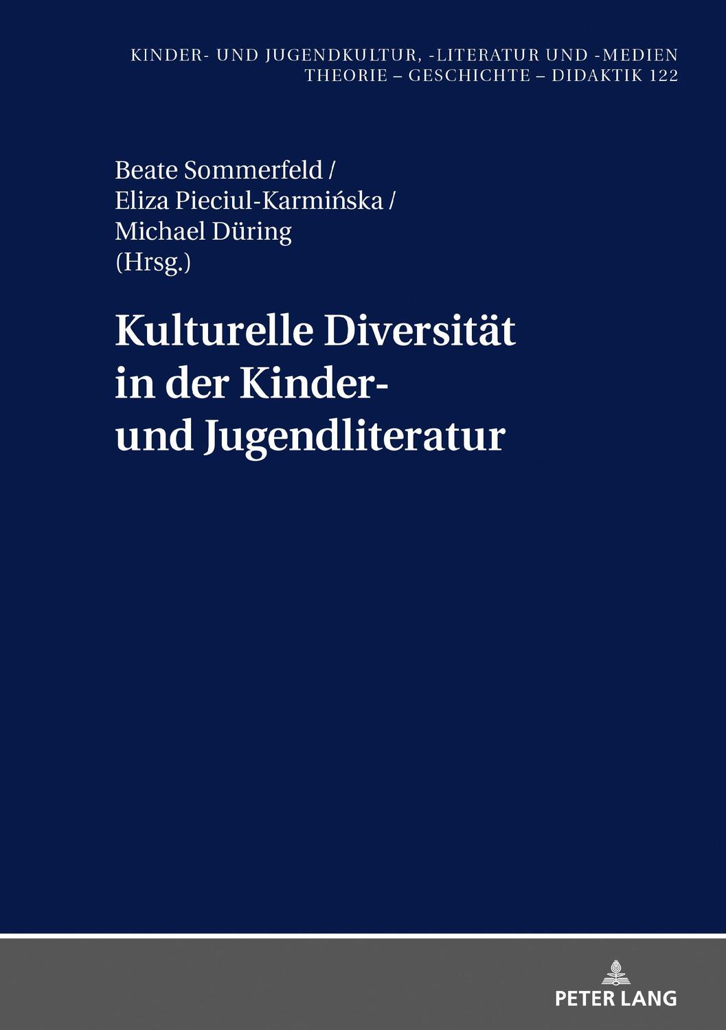 Cover: 9783631798737 | Kulturelle Diversität in der Kinder- und Jugendliteratur | Buch | 2020