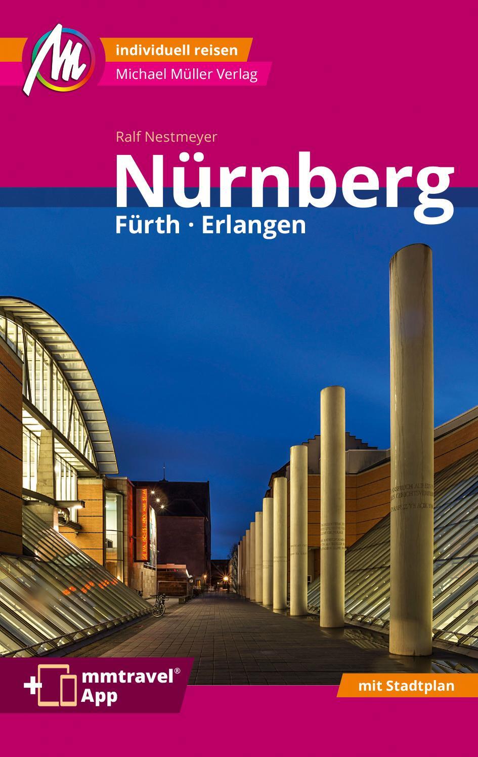 Cover: 9783956549748 | Nürnberg - Fürth, Erlangen MM-City Reiseführer Michael Müller Verlag