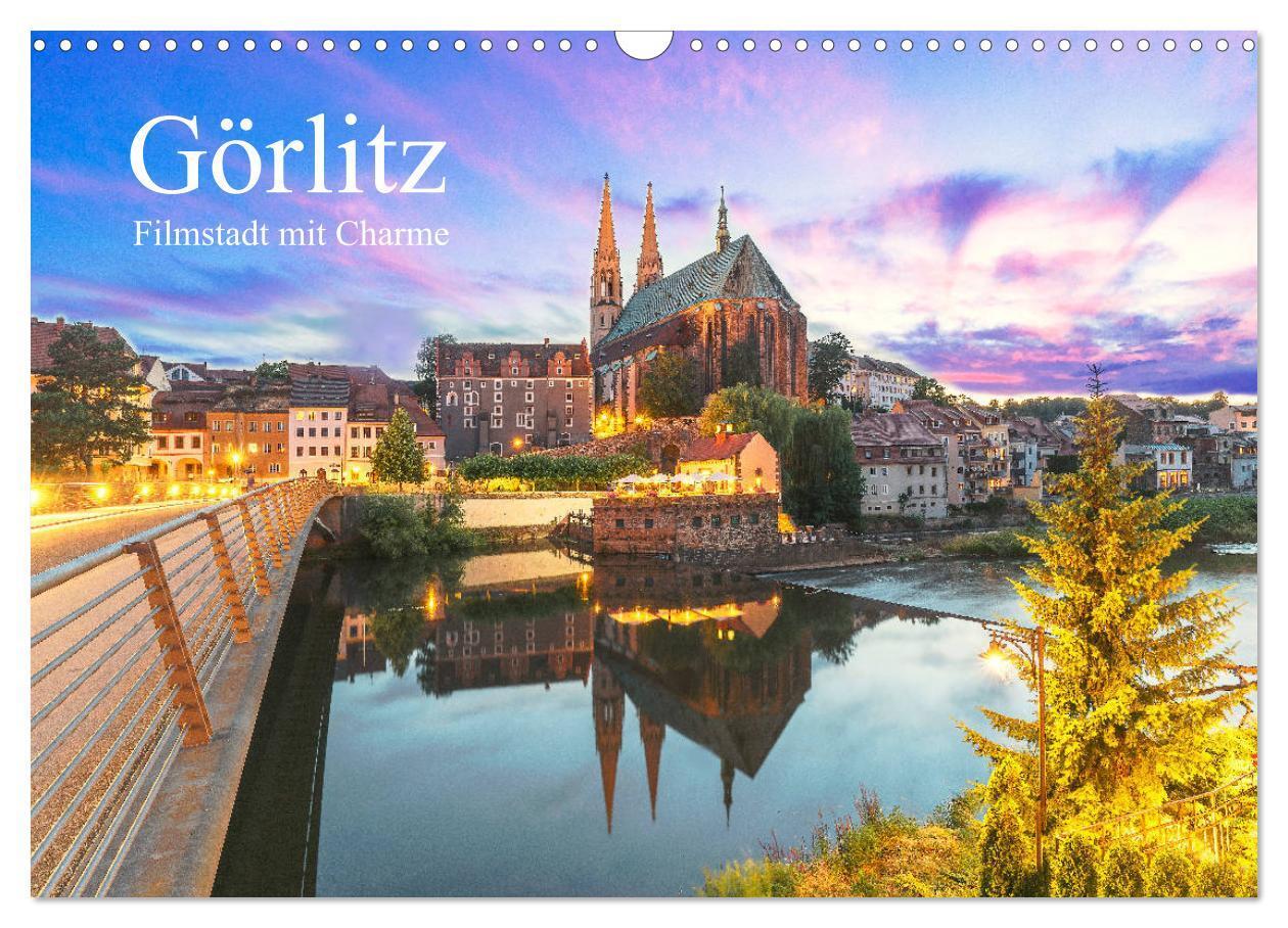 Cover: 9783675580312 | Görlitz - Fimstadt mit Charme (Wandkalender 2024 DIN A3 quer),...