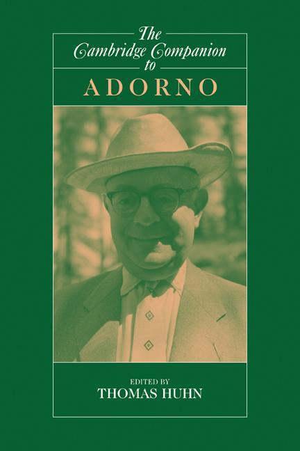 Cover: 9780521775007 | The Cambridge Companion to Adorno | Tom Huhn | Taschenbuch | Paperback