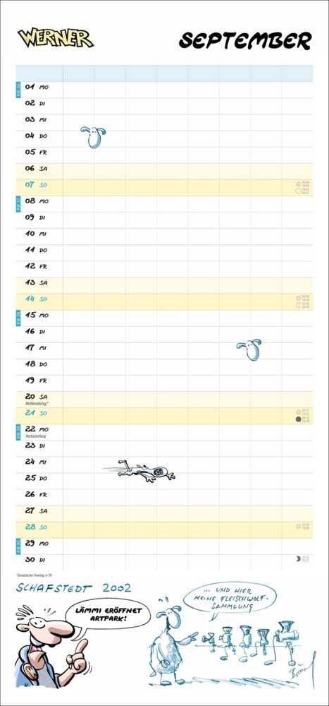 Bild: 9783756405824 | Werner Werkstattplaner 2025 | Rötger Feldmann | Kalender | 14 S.