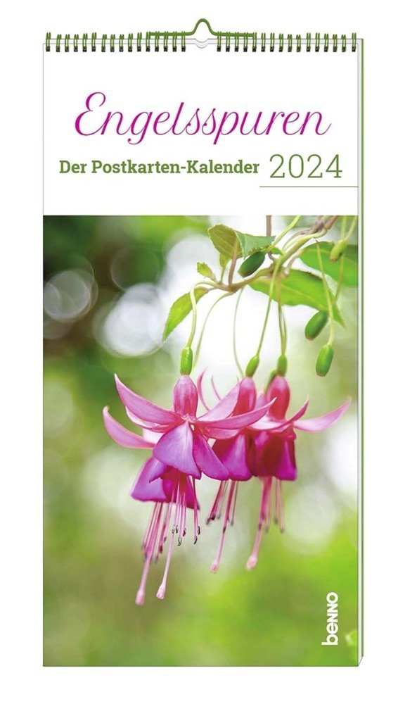 Cover: 9783746263274 | Engelsspuren 2024 | Der Postkarten-Kalender | Kalender | Spiralbindung