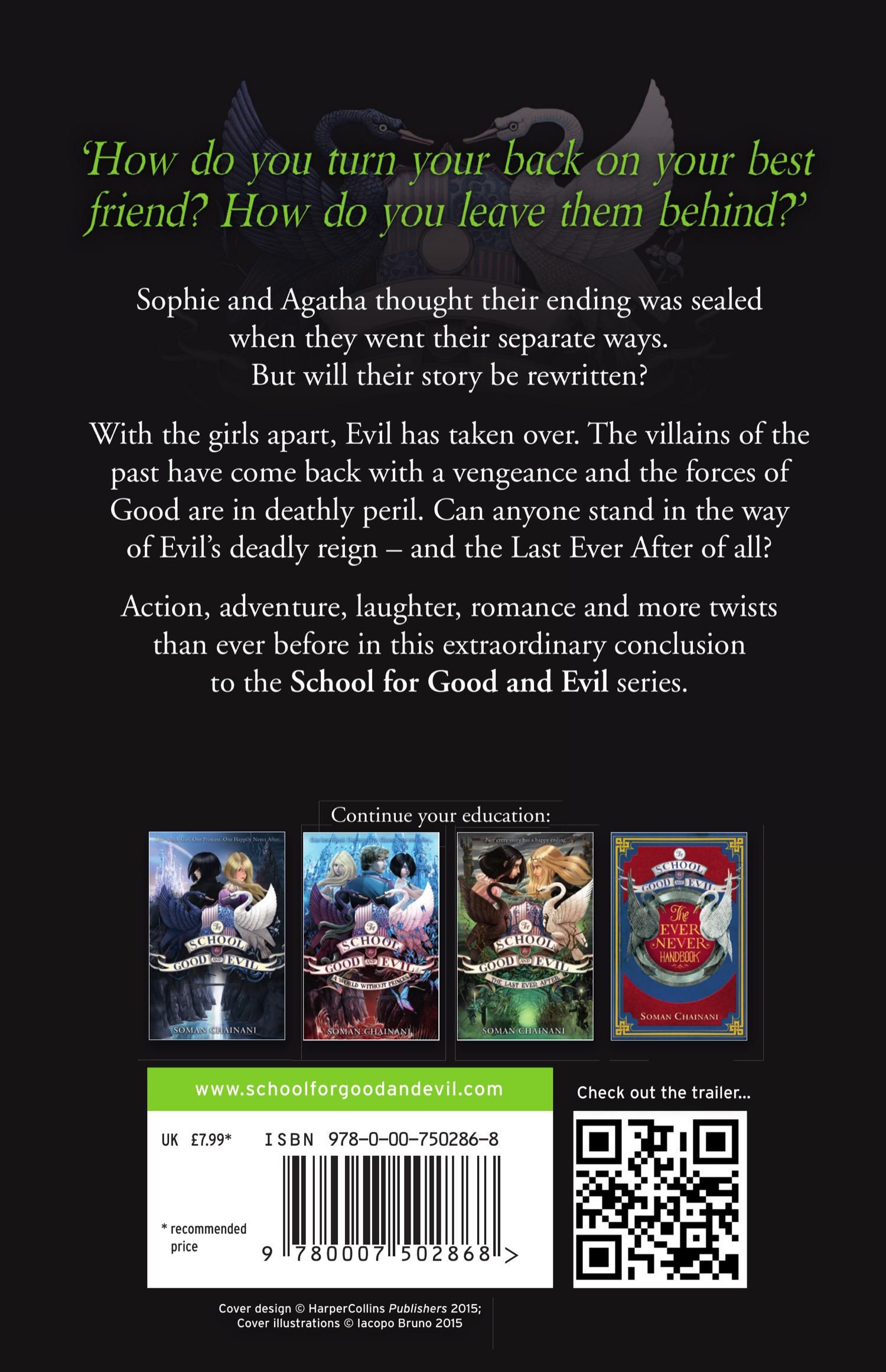 Rückseite: 9780007502868 | The School for Good and Evil 03. The Last Ever After | Soman Chainani