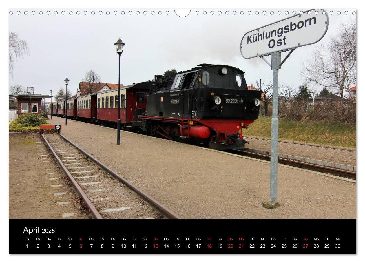 Bild: 9783435811649 | Dampfbahnromantik auf schmaler Spur (Wandkalender 2025 DIN A3...