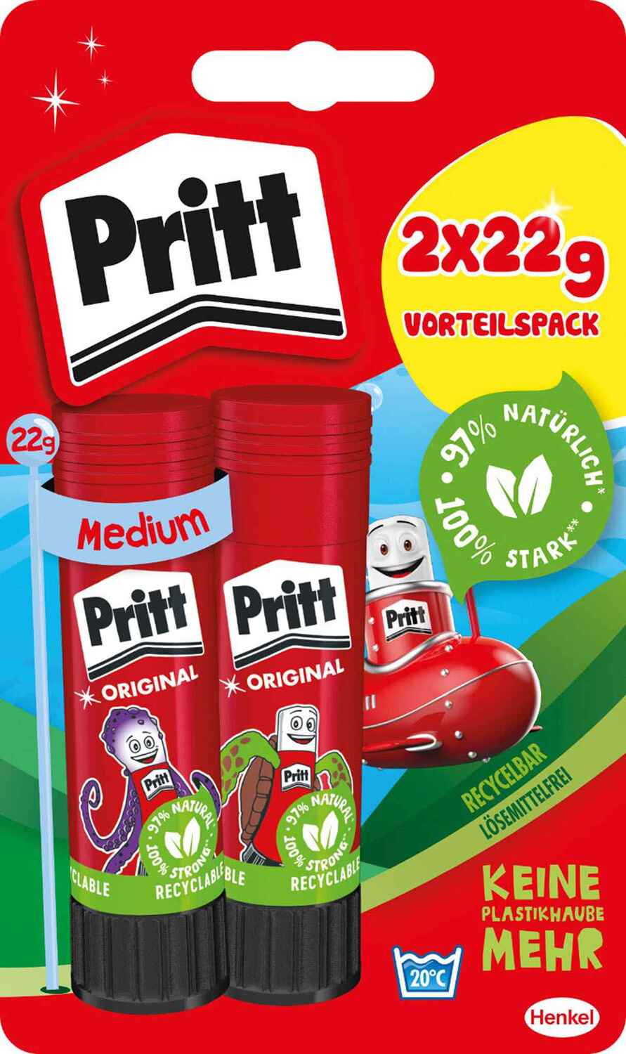 Cover: 4057278014075 | Pritt Kleben Pritt BTS Designstifte, 2 22 g | 9H PBS6B | 2023 | Henkel