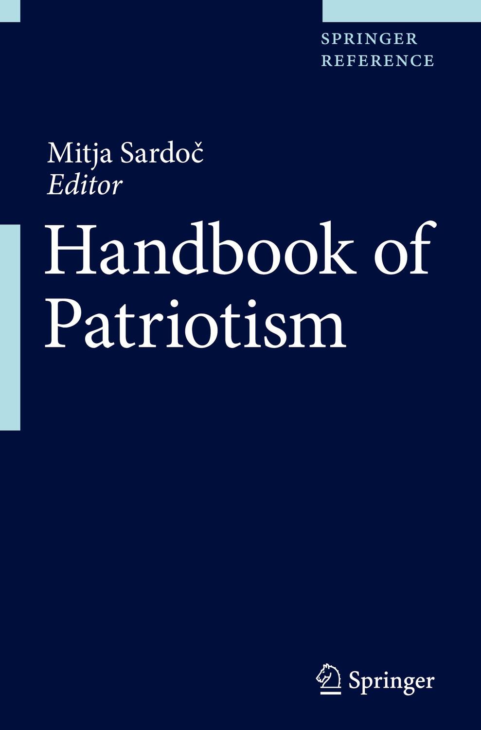 Cover: 9783319544830 | Handbook of Patriotism | Mitja Sardo¿ | Buch | xvii | Englisch | 2020