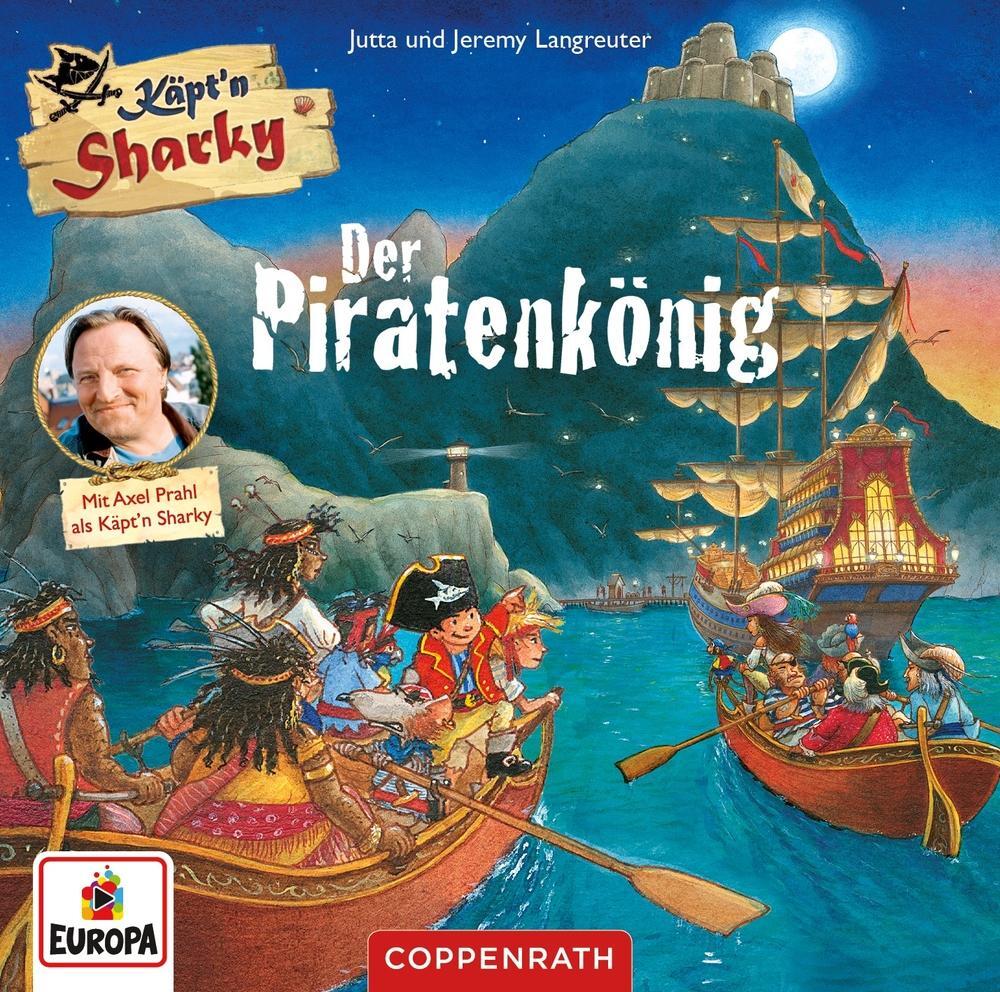 Bild: 4050003723600 | CD Hörspiel: Käpt'n Sharky - Der Piratenkönig | Langreuter (u. a.)