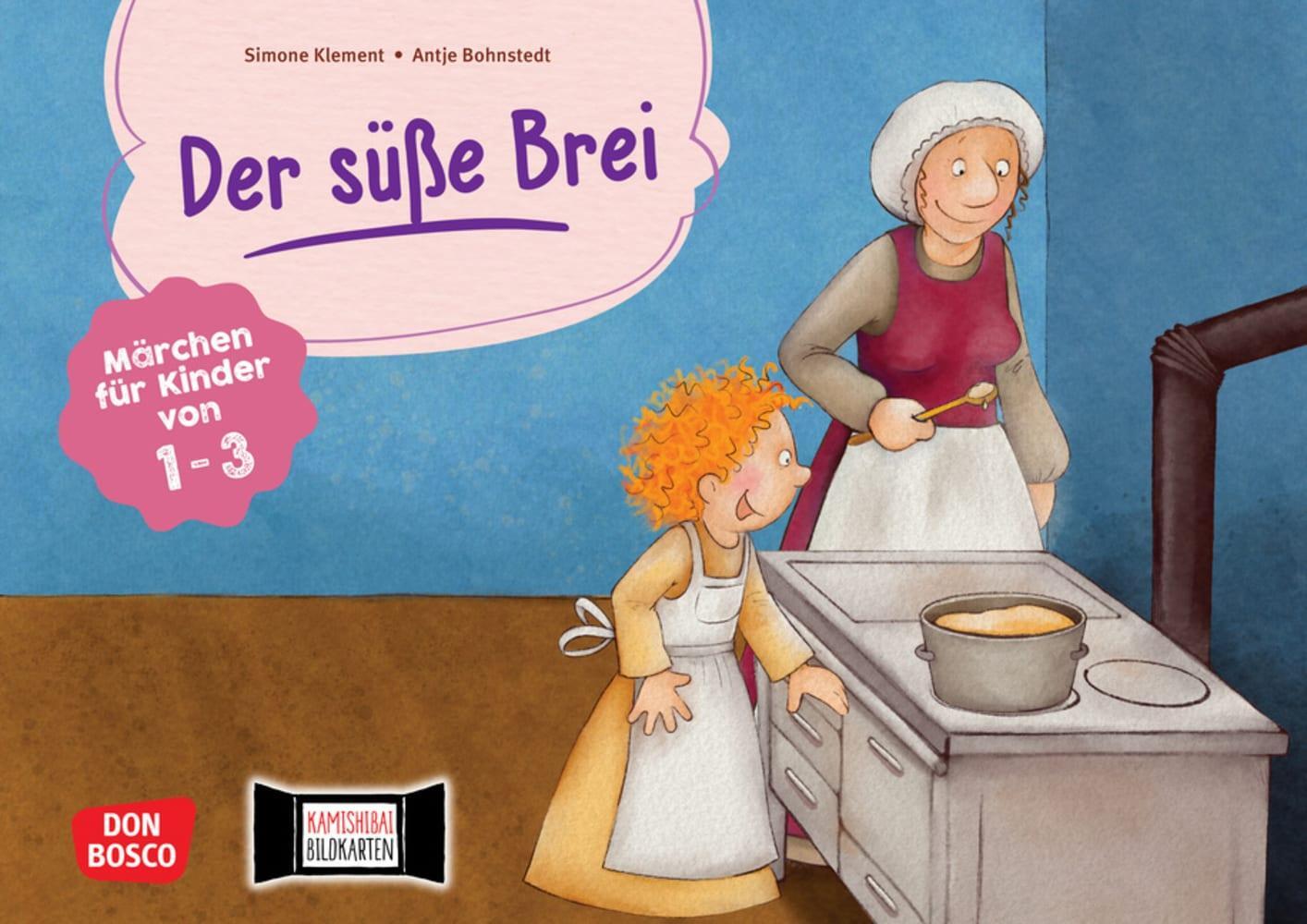 Cover: 4260179516375 | Der süße Brei. Kamishibai Bildkartenset. | Brüder Grimm | Box | 7 S.