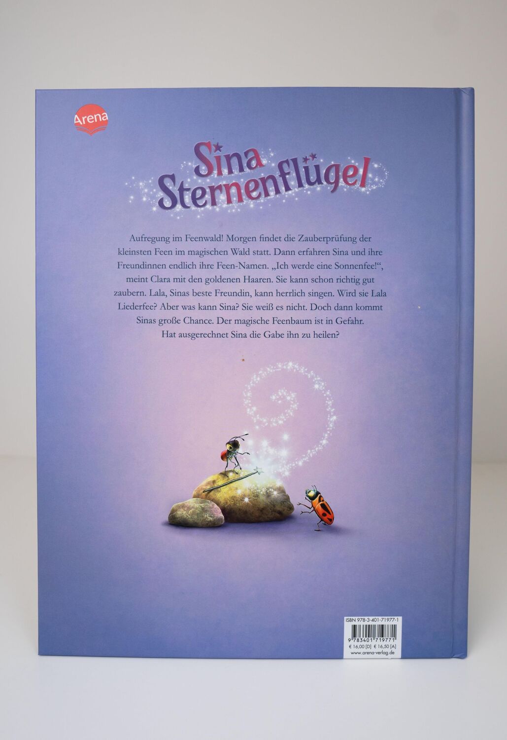 Rückseite: 9783401719771 | Sina Sternenflügel (1). Das Geheimnis der kleinen Waldfee | Moser