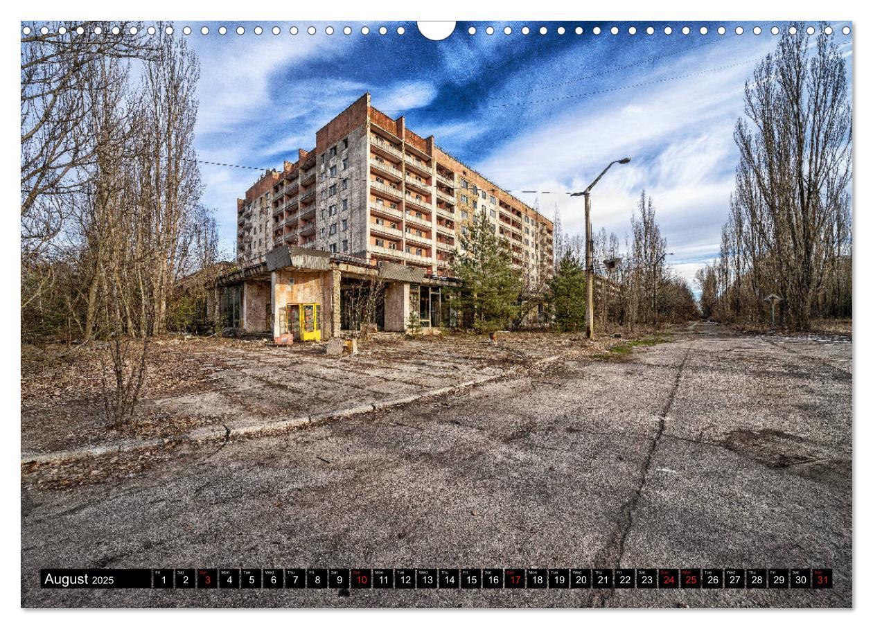 Bild: 9781325939282 | Chernobyl - The exclusion zone (Wall Calendar 2025 DIN A3...