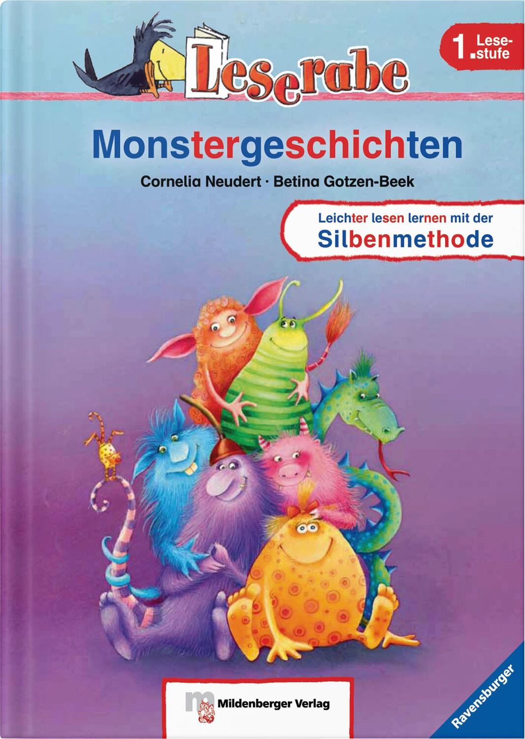Cover: 9783619143535 | Leserabe 12. Lesestufe 1. Monstergeschichten | Cornelia Neudert | Buch