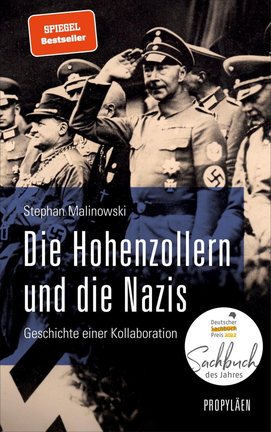 Cover: 9783549100295 | Die Hohenzollern und die Nazis | Stephan Malinowski | Buch | 752 S.