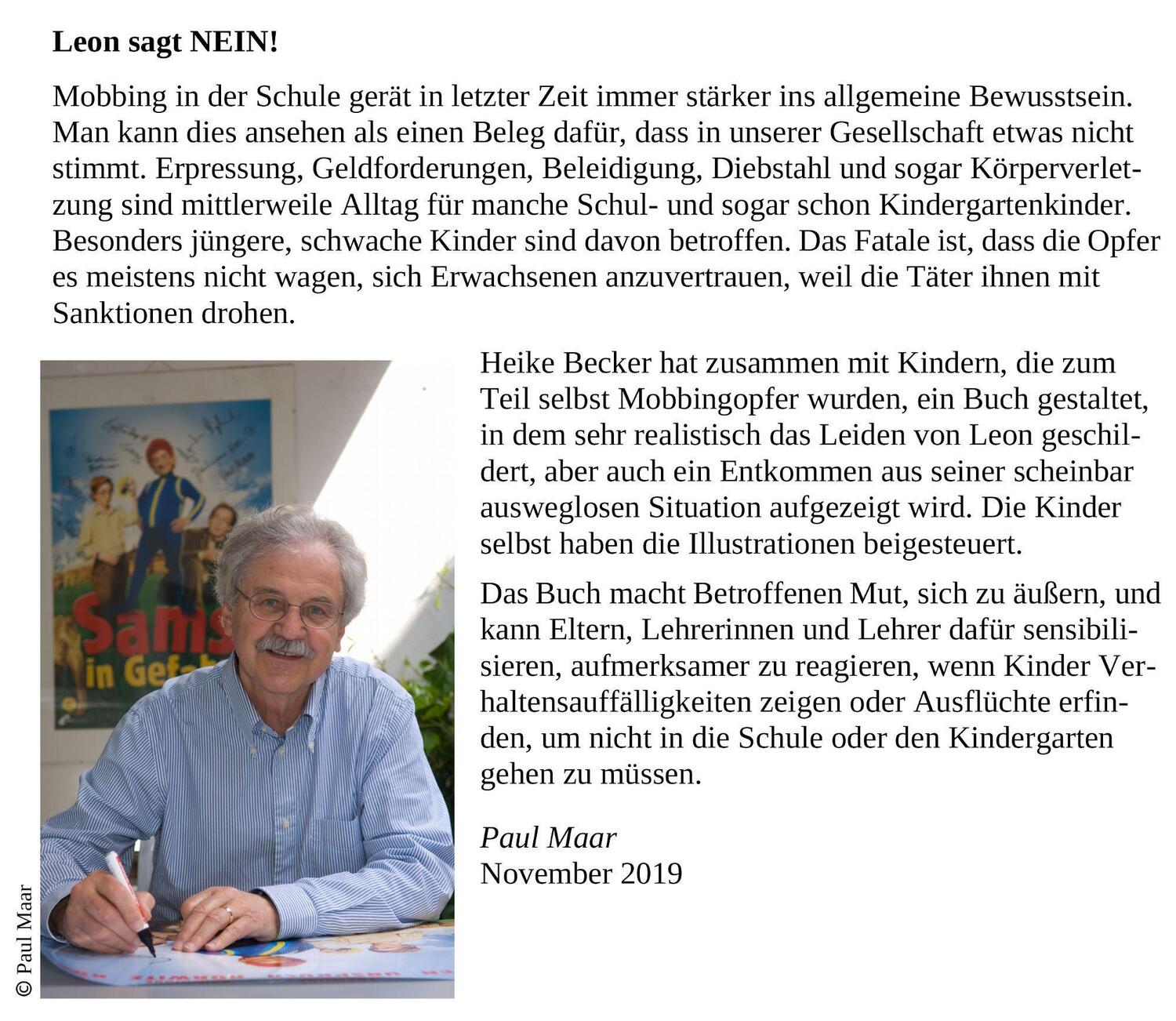 Bild: 9783942122313 | Leon sagt NEIN! | Heike Becker | Taschenbuch | 48 S. | Deutsch | 2021