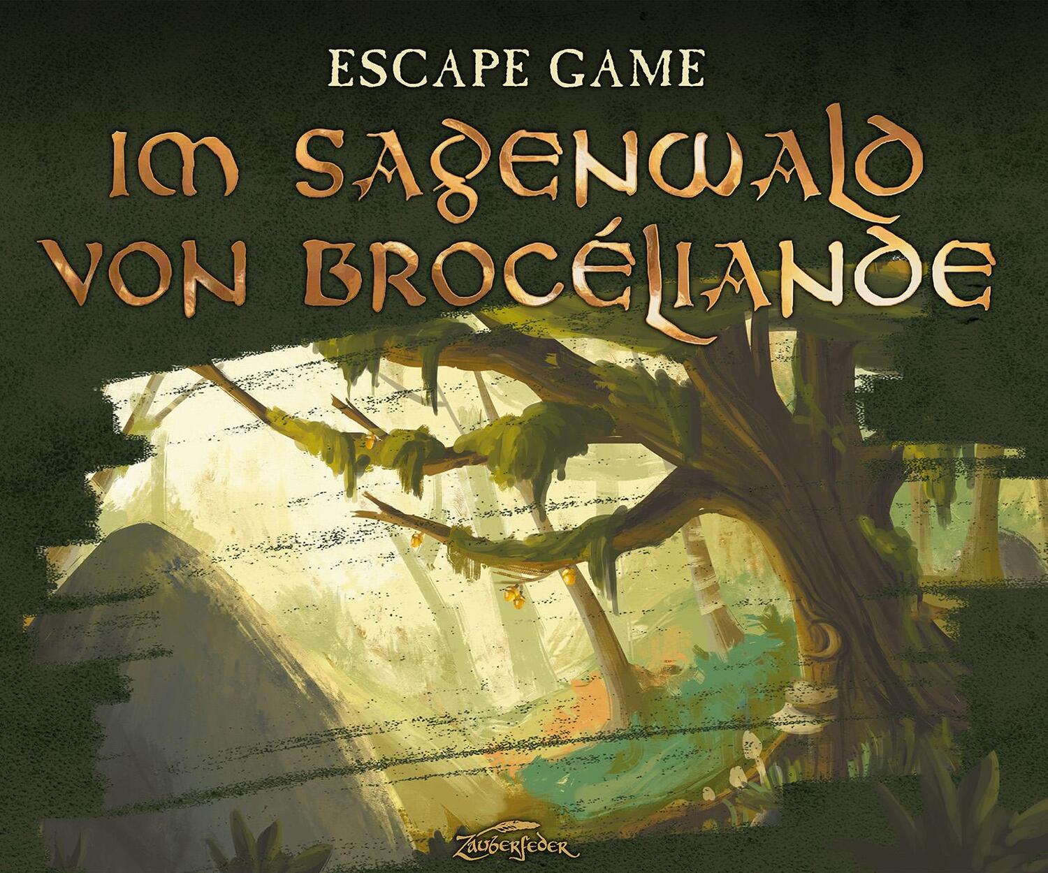 Cover: 9783964810083 | Escape Game - Im Sagenwald von Brocéliande | Éric Nieudan | Buch