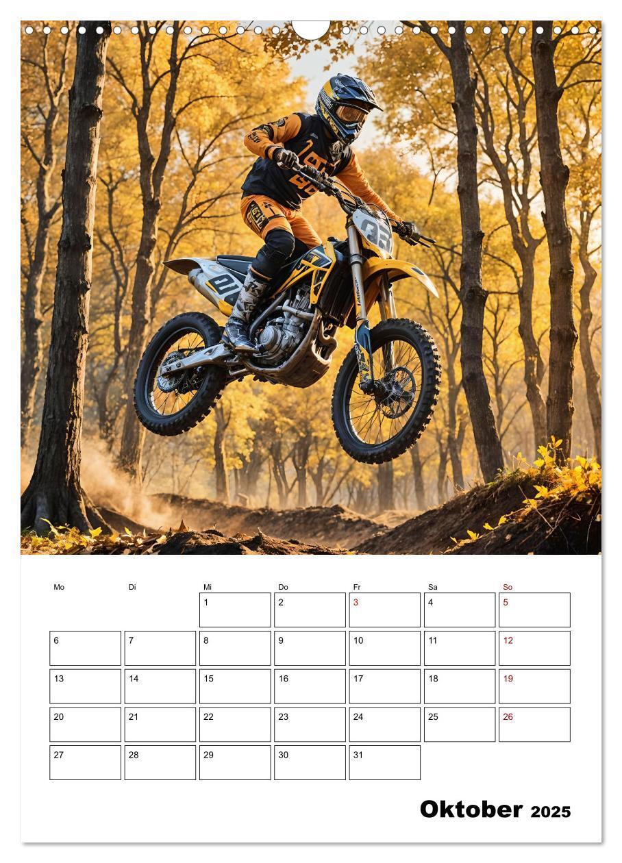 Bild: 9783457196748 | Vollgas und Adrenalin - Motocross-Action pur! (Wandkalender 2025...