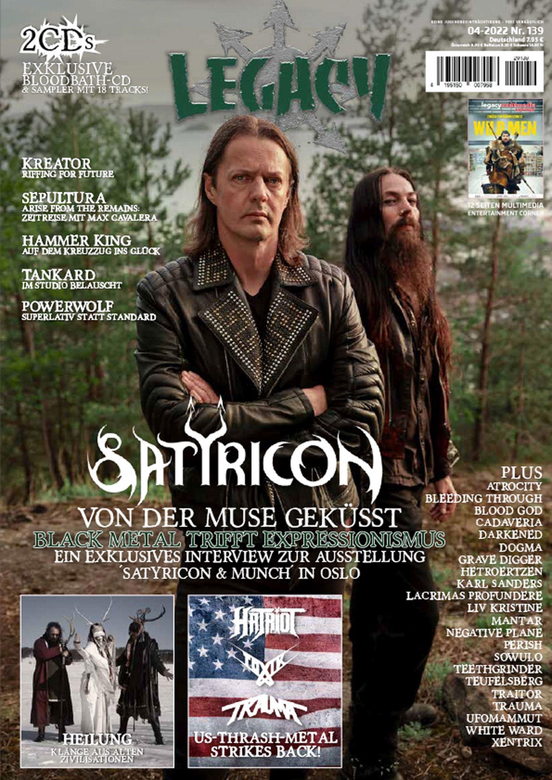 Cover: 9783959363563 | LEGACY MAGAZIN: THE VOICE FROM THE DARKSIDE Ausgabe #139 (4/2022)