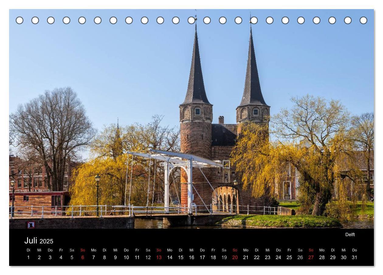 Bild: 9783435810055 | Die Niederlande (Tischkalender 2025 DIN A5 quer), CALVENDO...