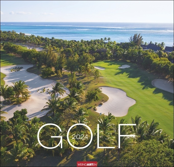 Cover: 9783840084898 | Golf Kalender 2024. Die schönsten Golfplätze in einem Wandkalender...