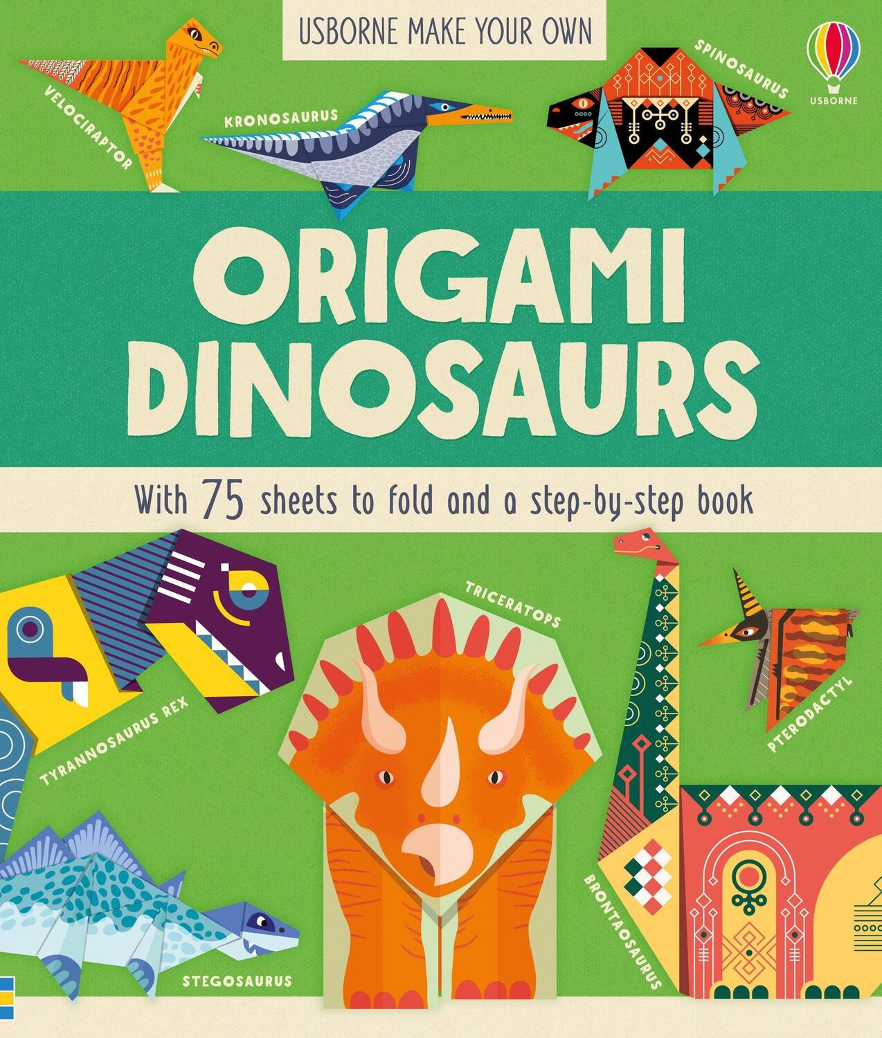 Cover: 9781474956277 | Origami Dinosaurs | Lucy Bowman | Taschenbuch | 2018