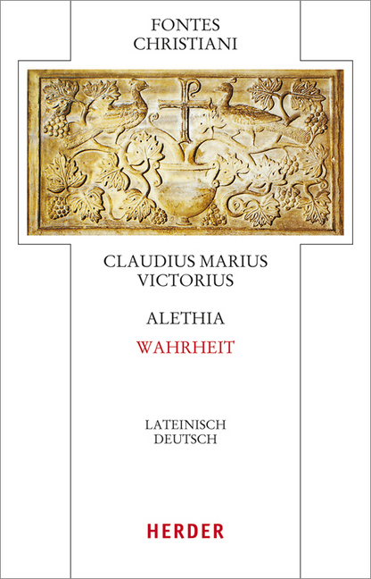 Cover: 9783451329074 | Alethia - Wahrheit | Lateinisch - Deutsch | Claudius Marius Victorius