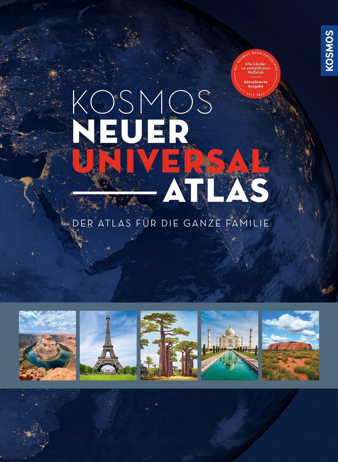 Cover: 9783989040151 | Kosmos Neuer Universal Atlas | Ein Atlas für die ganze Familie | Buch