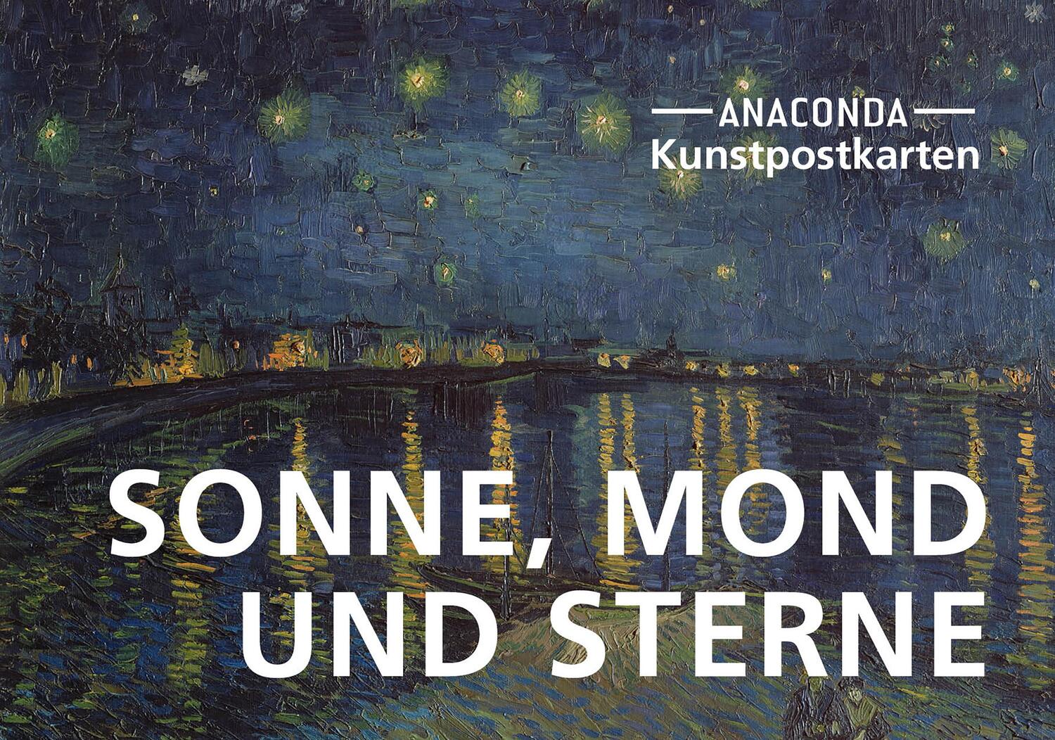 Cover: 9783730613863 | Postkarten-Set Sonne, Mond und Sterne | Anaconda Verlag | Taschenbuch