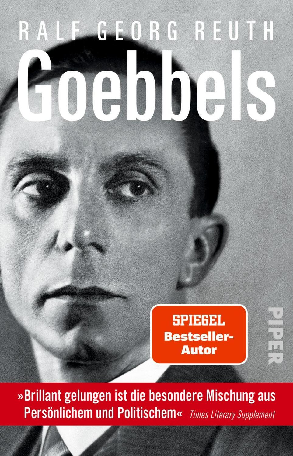 Cover: 9783492316903 | Goebbels | Eine Biographie | Ralf Georg Reuth | Taschenbuch | Deutsch