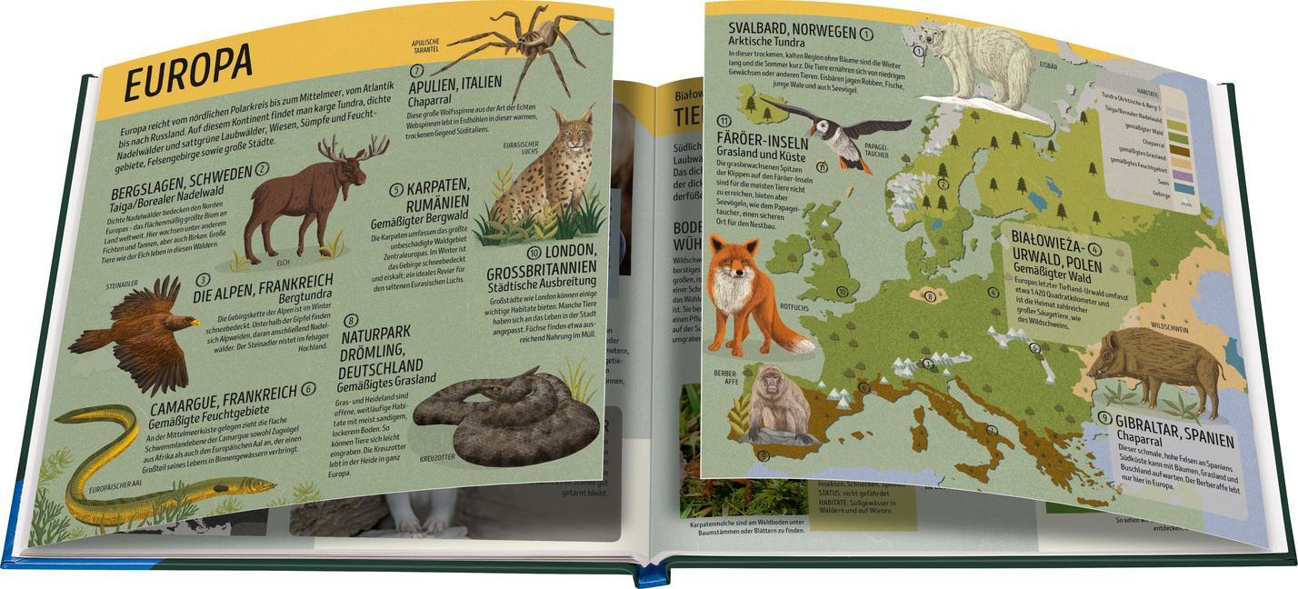 Bild: 9783473480623 | Der Ravensburger Tieratlas - eine tierisch spannende Reise rund um...