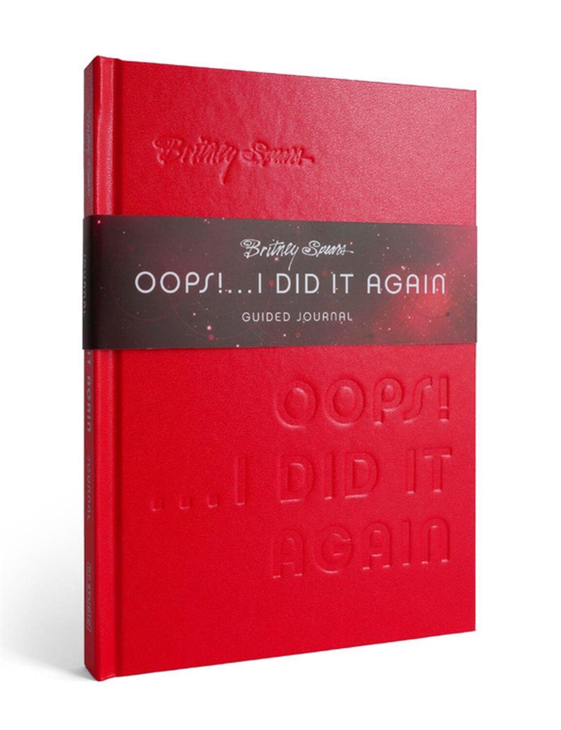 Cover: 9780762475780 | Britney Spears Oops! I Did It Again Guided Journal | Kara Nesvig