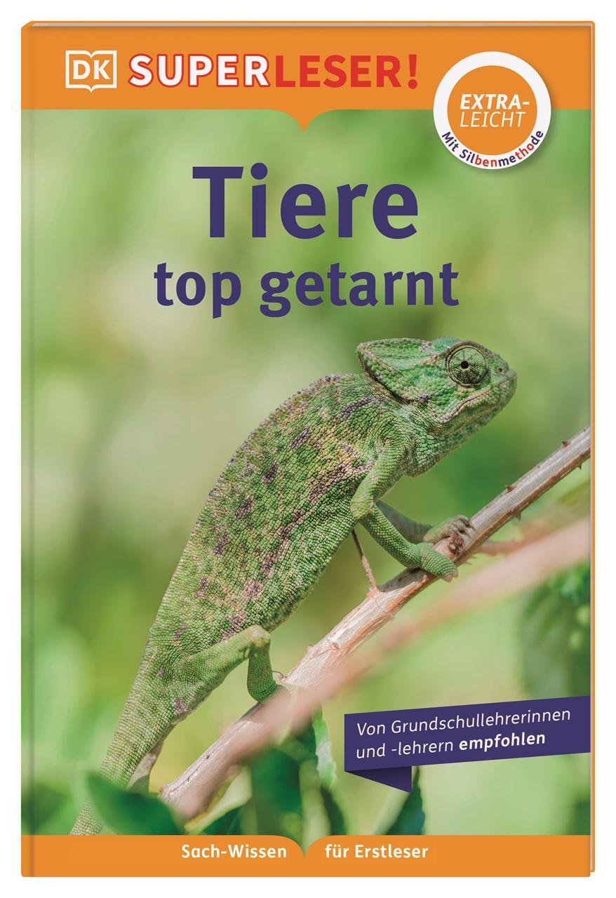 Cover: 9783831046478 | SUPERLESER! Tiere, top getarnt | Penny Smith | Buch | SUPERLESER!
