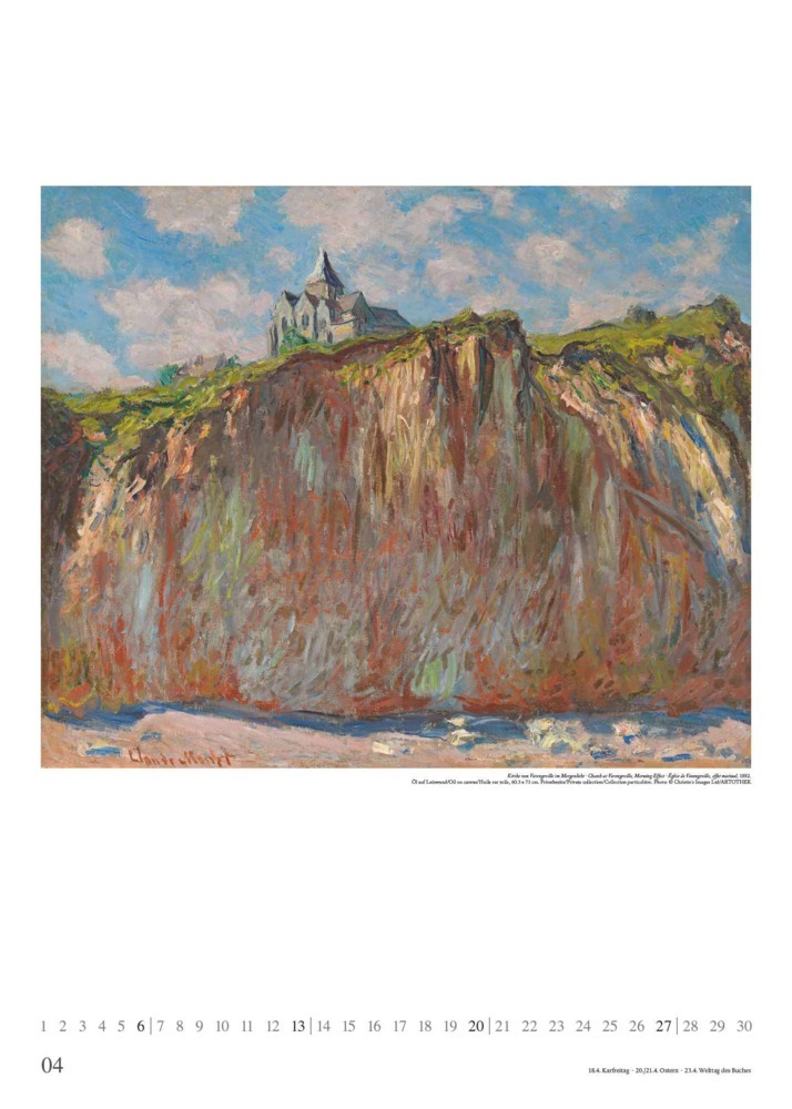 Bild: 4250809653303 | DUMONT - Claude Monet 2025 Wandkalender, 50x70cm, Posterkalender...