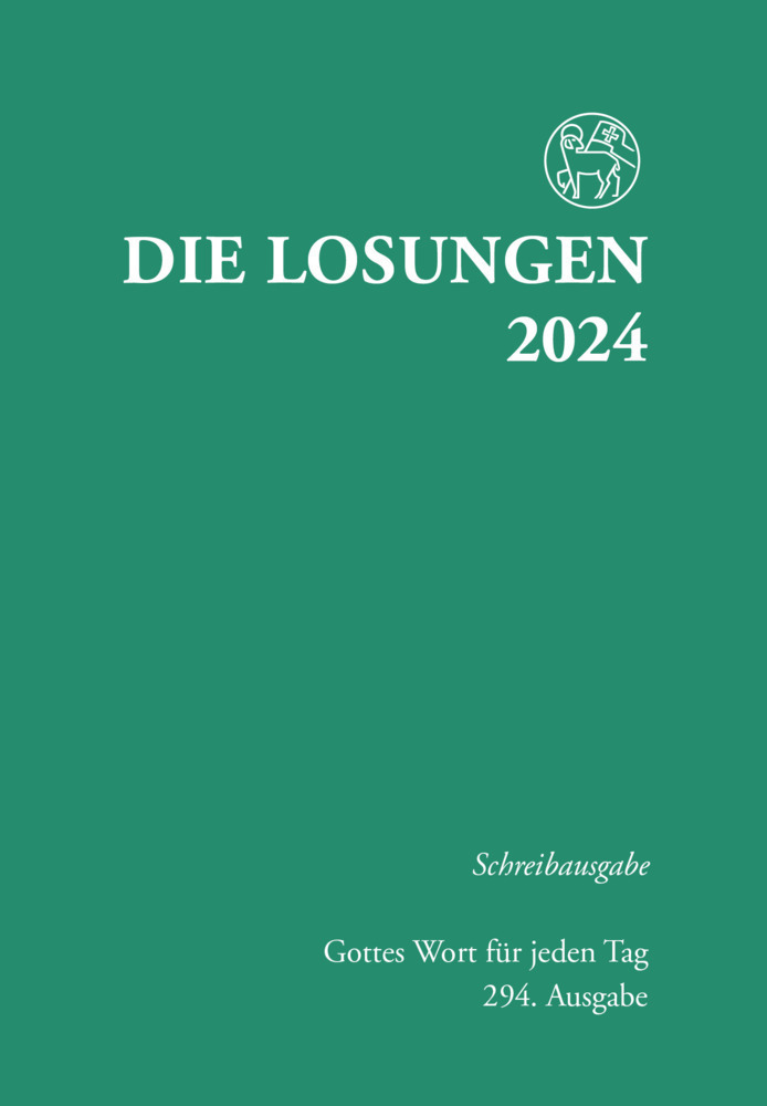 Cover: 9783724526193 | Losungen Deutschland 2024 / Die Losungen 2024 | Schreibausgabe | Buch