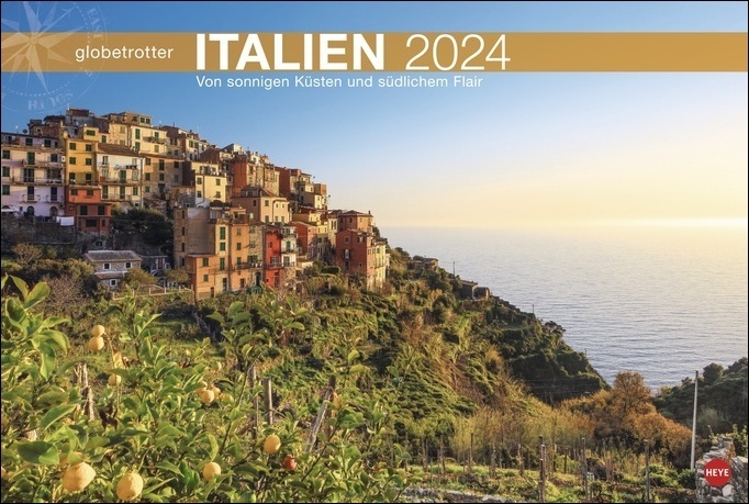 Cover: 9783756401741 | Italien Globetrotter Kalender 2024. Großer Wandkalender mit...