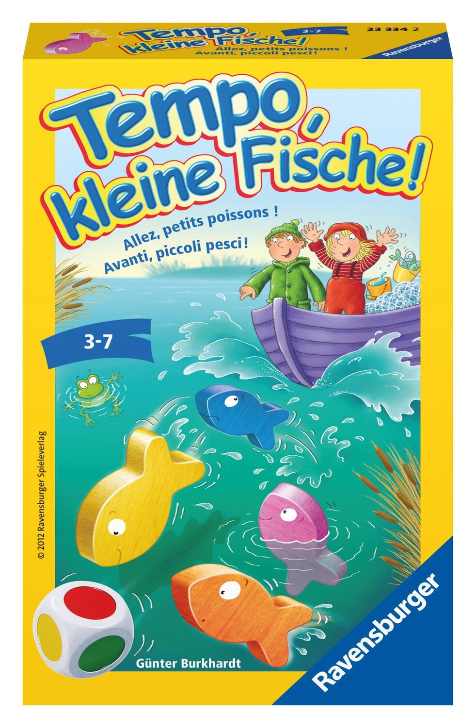 Cover: 4005556233342 | Tempo, kleine Fische! | Günter Burkhardt | Spiel | Deutsch | 2012