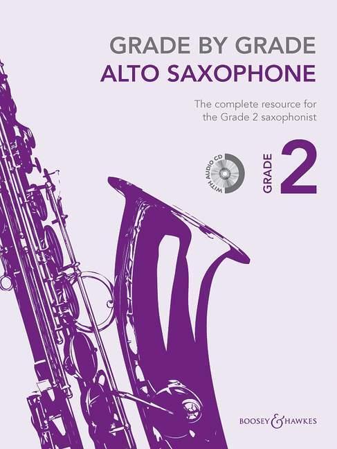 Cover: 9780851627120 | Grade by Grade - Alto Saxophone (Grade 2): With CDs of Performances...