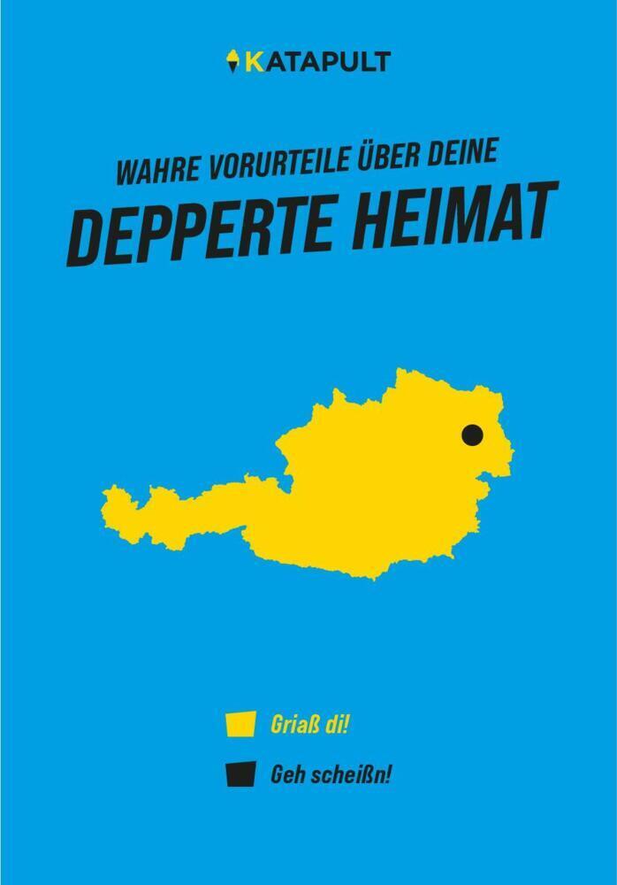 Cover: 9783948923600 | Wahre Vorurteile über deine depperte Heimat | Katapult | Taschenbuch